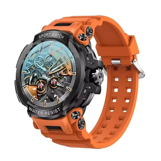 T90 Smart Watch – Bluetooth Call, GPS, 120+ Sports Modes, 600mAh Battery