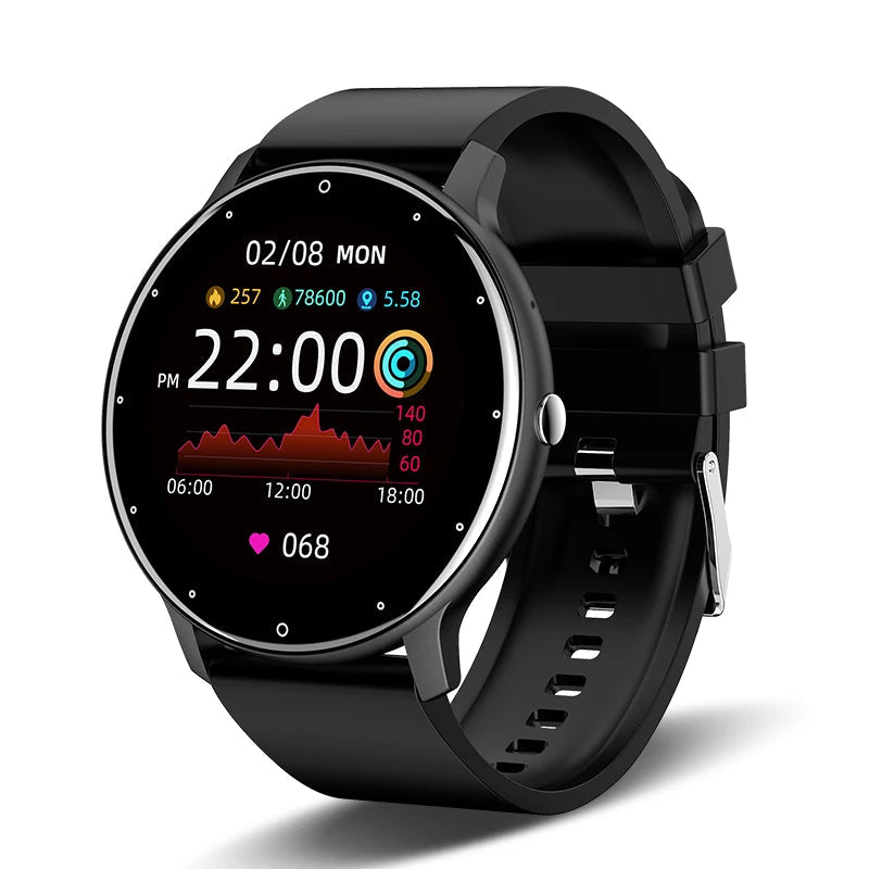 Smart Watch for Men & Women – Full Touch, Bluetooth Calls, Waterproof