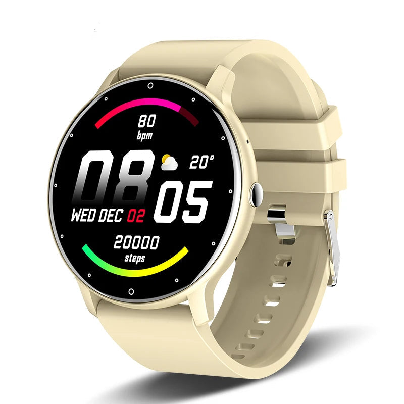 Smart Watch for Men & Women – Full Touch, Bluetooth Calls, Waterproof