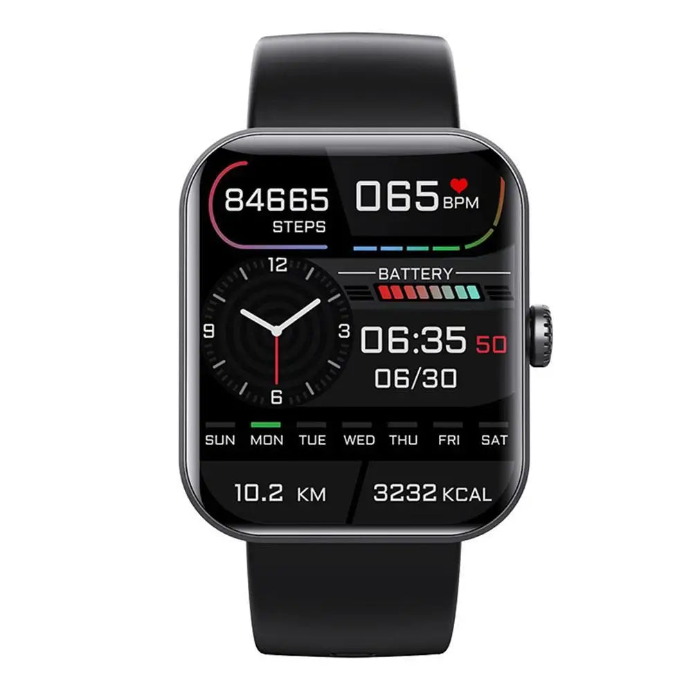 F57L Smart Watch – 24h Health Monitoring, 50+ Sports Modes, Magnetic Charging