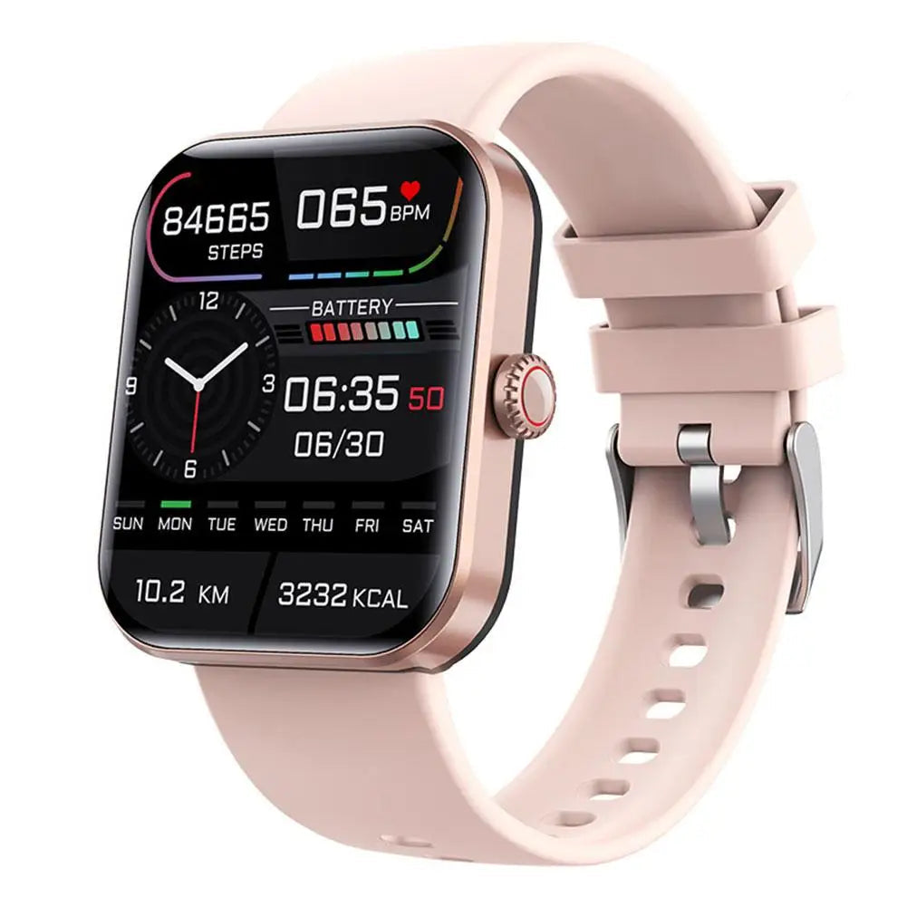 F57L Smart Watch – 24h Health Monitoring, 50+ Sports Modes, Magnetic Charging