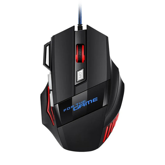 RGB Gaming Mouse – 7D Precision Wired Mouse for Laptop & PC Gamers
