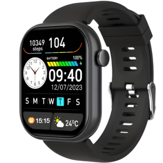 Full-Feature Smartwatch – Call, Alerts & Customizable Display