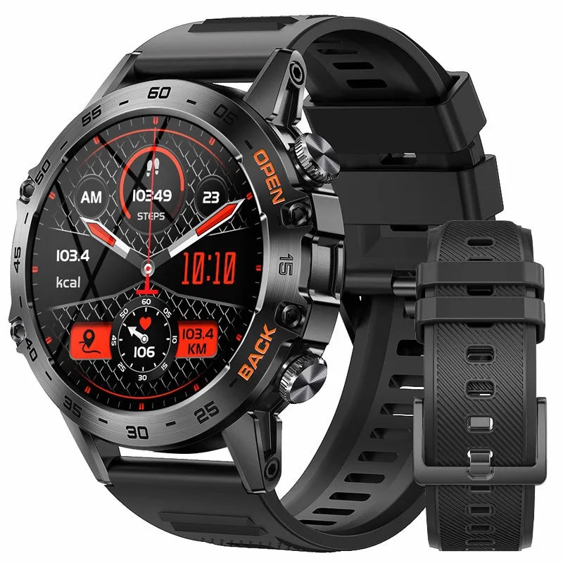 Smartwatch  2025 – AMOLED Screen with ECG & PPG