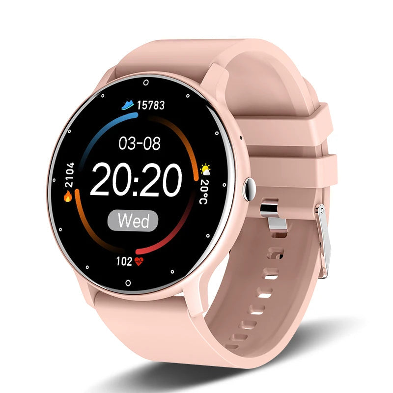 Smart Watch for Men & Women – Full Touch, Bluetooth Calls, Waterproof
