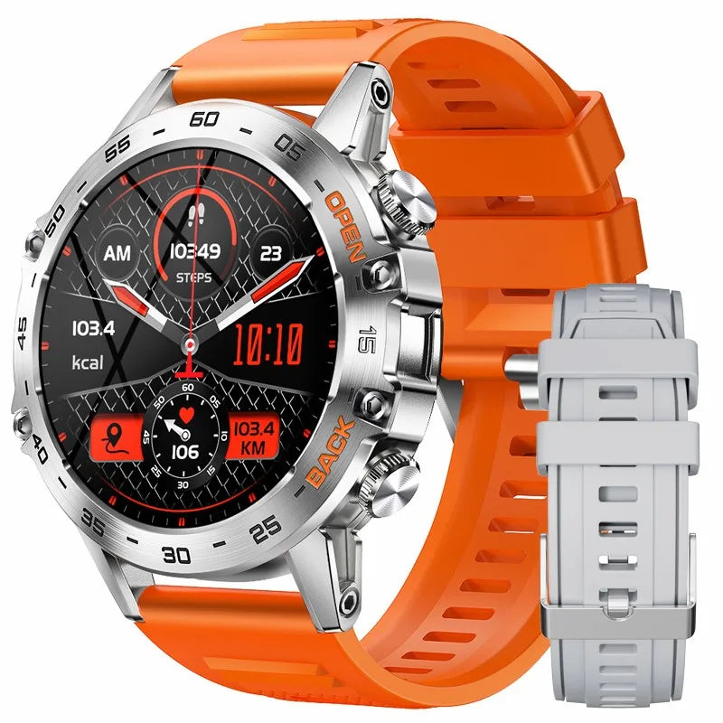 Smartwatch  2025 – AMOLED Screen with ECG & PPG