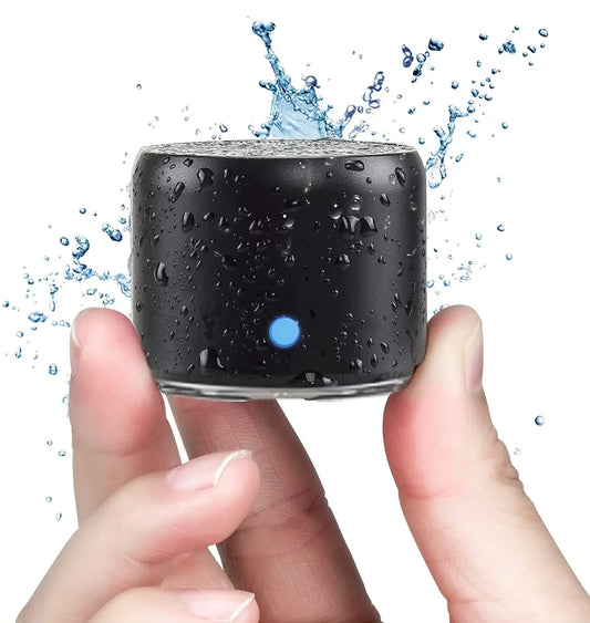 A106 Pro Mini Bluetooth Speaker – Bass Boost, IPX7 Waterproof, with Case