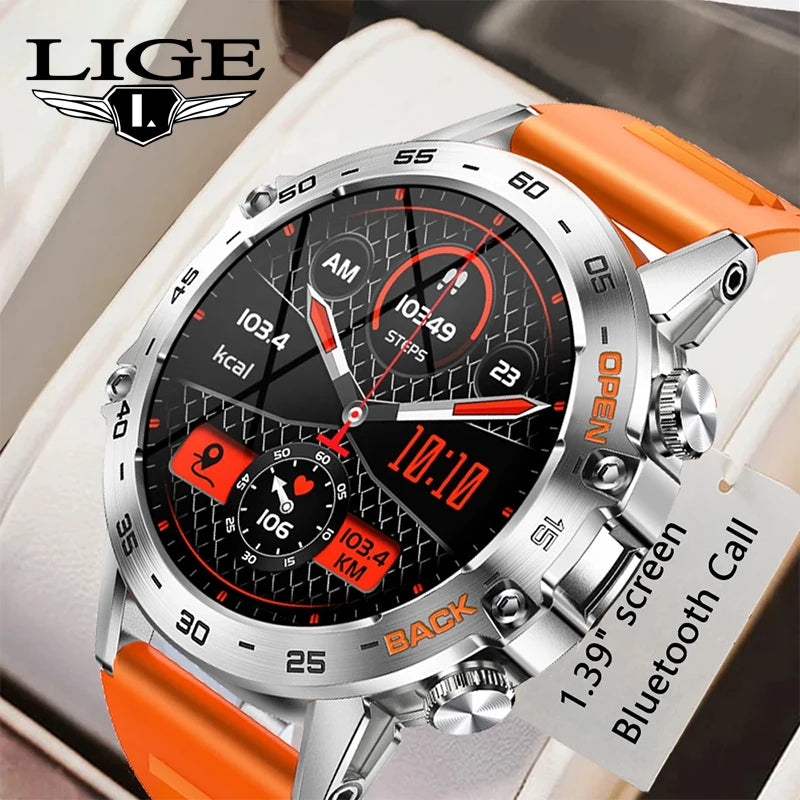 Smartwatch  2025 – AMOLED Screen with ECG & PPG