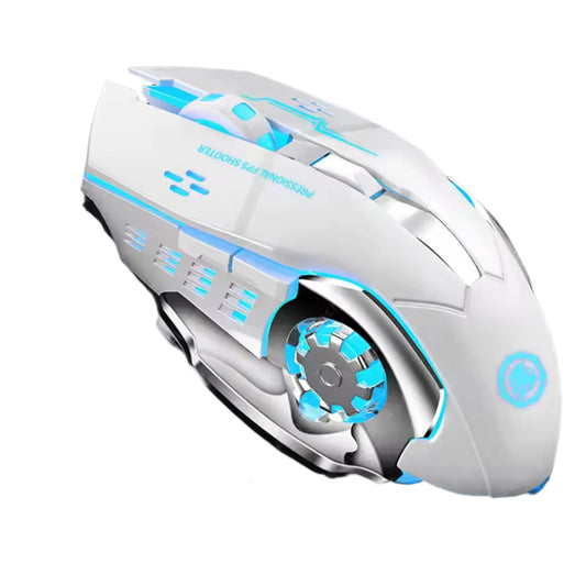 Rechargeable Wireless Gaming Mouse – Silent, Backlit, Bluetooth/USB
